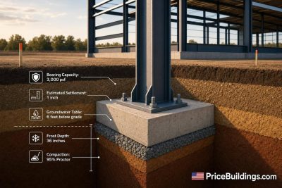 Soil Reports for Steel Buildings: What Data Matters