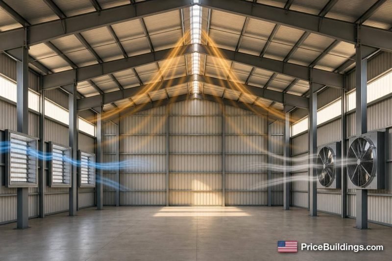 Mechanical Ventilation for Steel Buildings