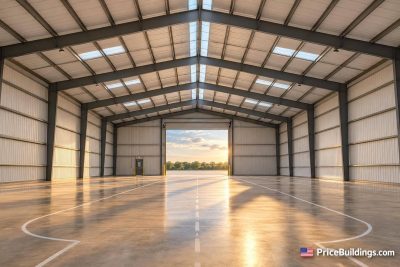Clear-Span Steel Buildings Maximize Floor Space
