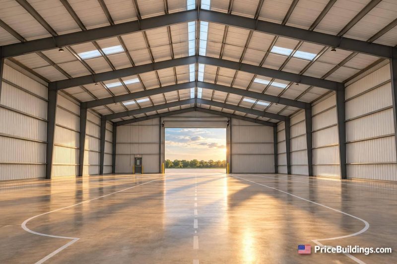 Clear-Span Steel Buildings Maximize Floor Space